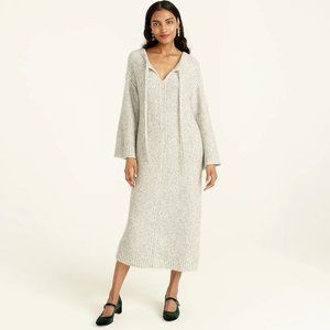 J. Crew relaxed tie-neck sweater dress